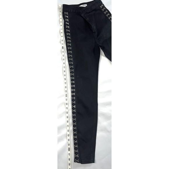 K Jordan Jeans Size 8 Embellished Sides - Picture 5 of 8